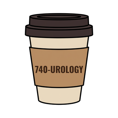 740-UROLOGY on a coffee cup